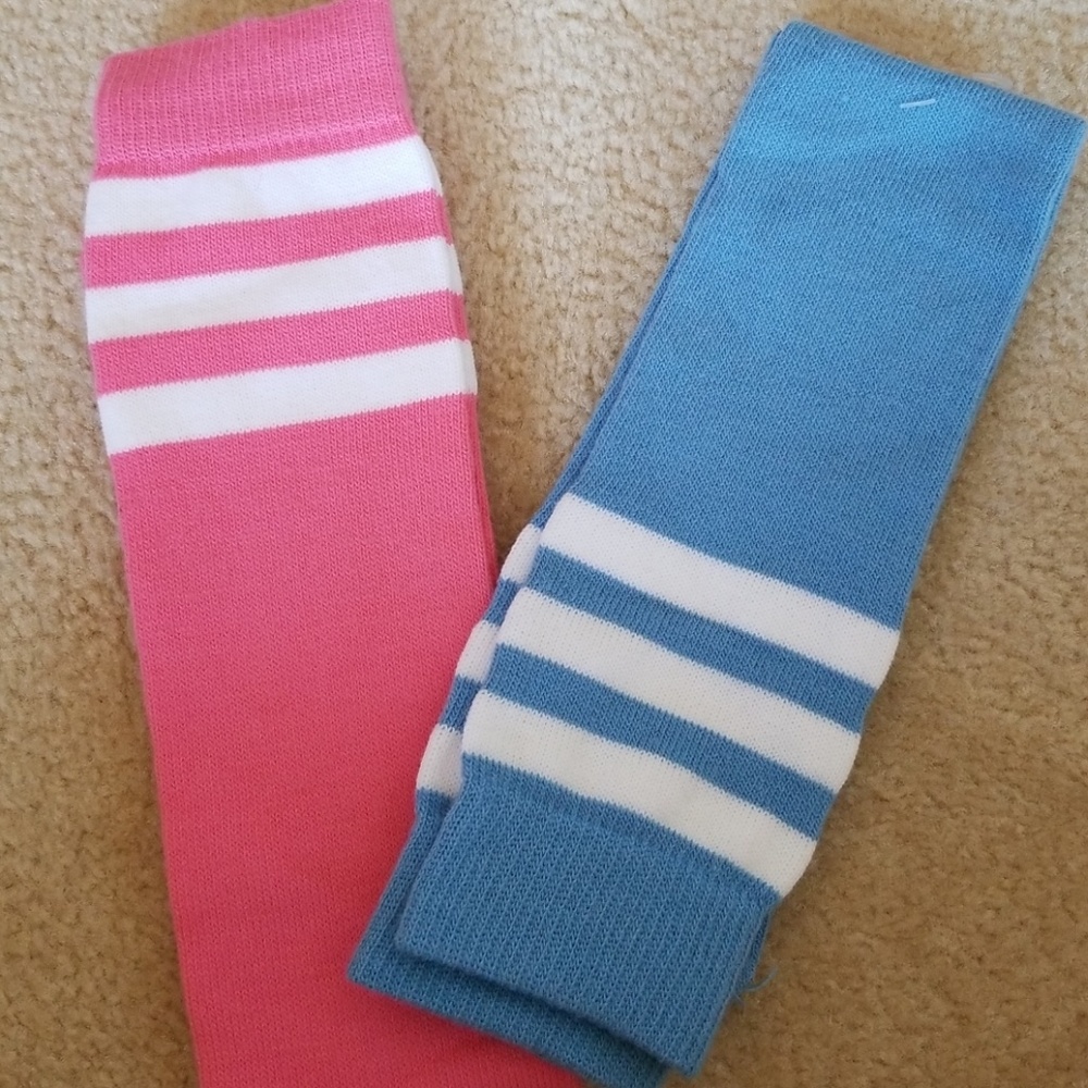 Never Been Worn Striped Knee High Socks (2 pairs)